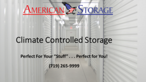 Climate Controlled Storage Units Colorado Springs